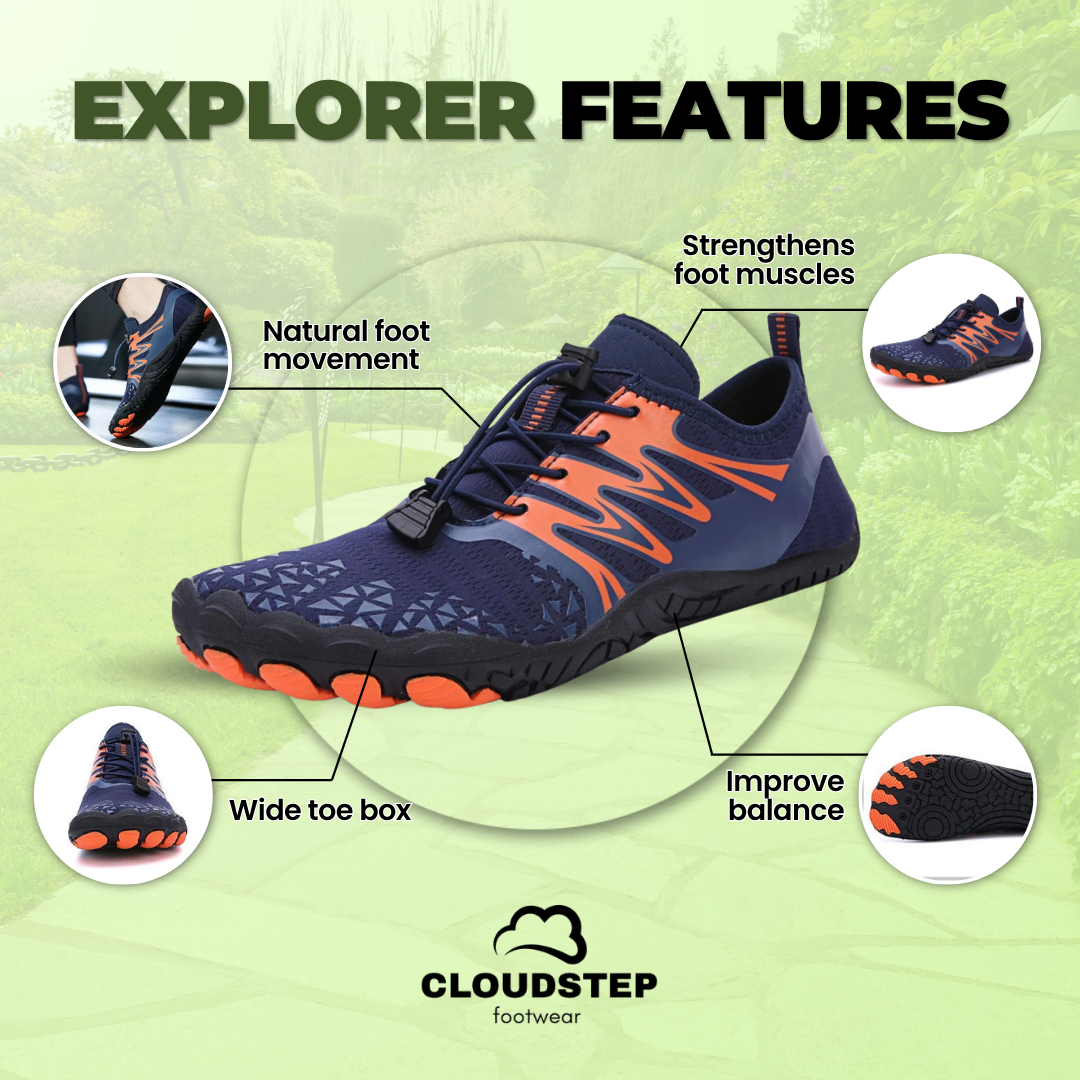 Explorer - Breathable and Non-slip Universal Barefoot Shoes